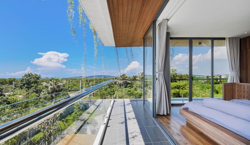 Villa Deluxe, 6 habitaciones, balcón, vistas al jardín