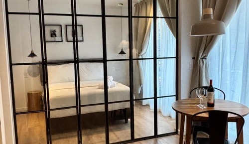 Apartamento Deluxe, balcón