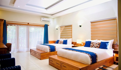 Habitación Deluxe doble, vistas parciales al mar