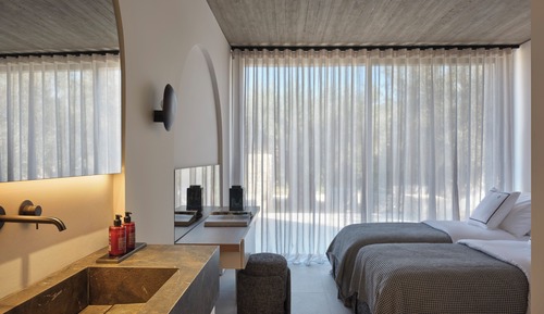 Villa de diseño, vistas al jardín