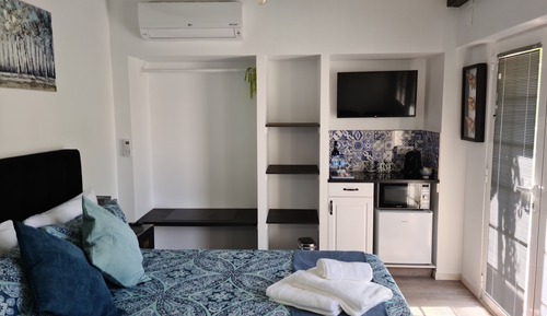 Habitación clásica doble, baño privado, en la zona del patio