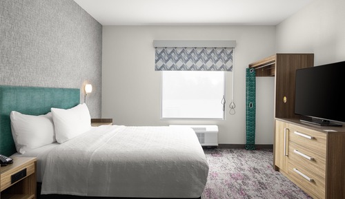 Suite, 1 cama de matrimonio grande (Mobility & Hearing, Roll-In Shower)