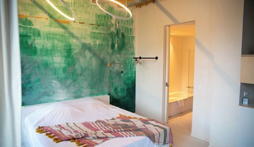 Apartamento City, 1 cama de matrimonio grande