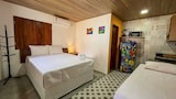 Chalet básico, vistas al jardín