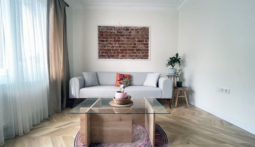Apartamento familiar, cocina, vistas a la ciudad