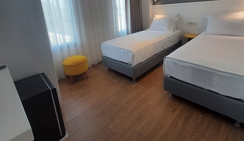 Habitación estándar con 2 camas individuales, no fumadores, vistas al jardín
