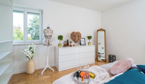 Apartamento Deluxe, balcón