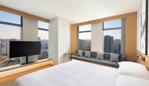 Habitación Premium, 1 cama de matrimonio grande, vistas a la ciudad