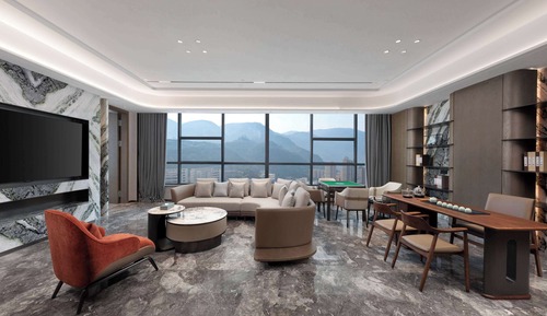 Suite presidencial, varias camas