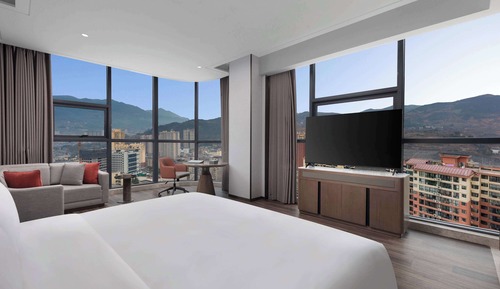 Habitación, 1 cama de matrimonio grande (180° Panoramic)