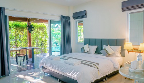 Habitación estándar, vistas a la piscina