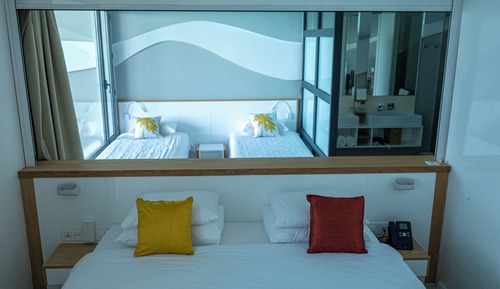 Habitación doble superior, vistas al mar
