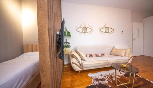 Apartamento Deluxe, 2 habitaciones, balcón, vistas a la ciudad