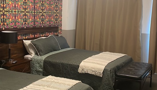 Habitación familiar doble de uso individual, vistas a la ciudad