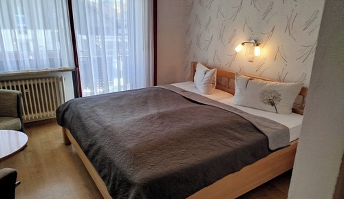 Habitación doble, balcón
