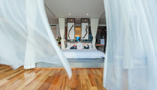 Habitación de lujo doble, baño privado, vistas al lago