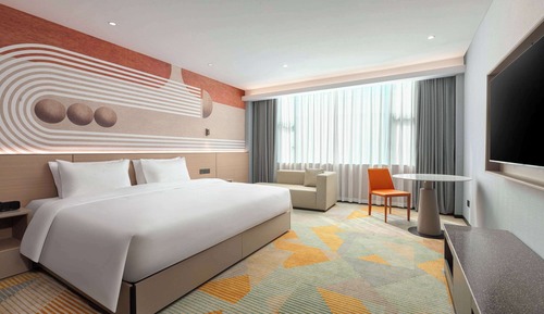 Habitación ejecutiva, 1 cama de matrimonio grande con sofá cama, no fumadores
