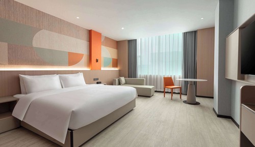 Habitación Business, 1 cama de matrimonio grande con sofá cama, no fumadores