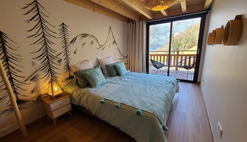 Chalet superior, vistas al lago