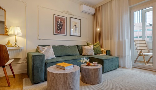 Apartamento Confort, 1 cama de matrimonio con sofá cama, no fumadores, balcón