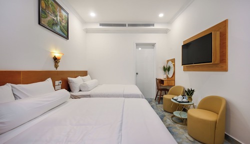 Habitación cuádruple superior, sin ventanas