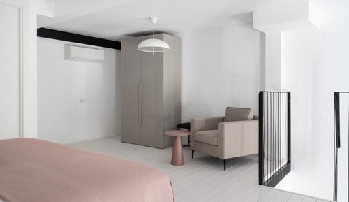 Estudio Confort, 1 cama doble con sofá cama (Duplex)