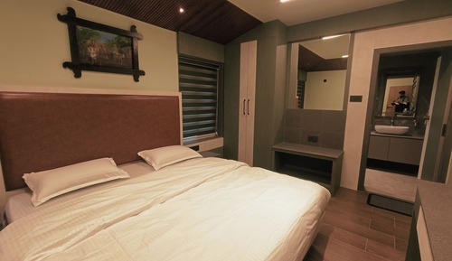 Habitación de lujo doble, fumadores, baño privado