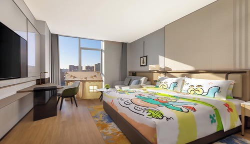 Habitación estándar, 1 cama de matrimonio grande con sofá cama (Kids Theme)
