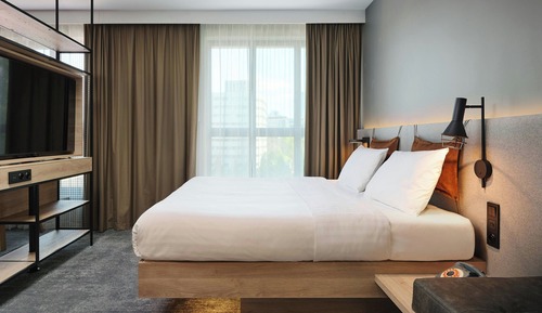 Habitación familiar, 1 cama de matrimonio con sofá cama, no fumadores