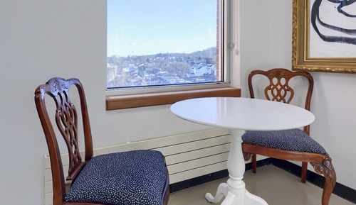 Suite de lujo, 1 cama de matrimonio grande, cocina, vistas a la ciudad