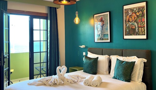 Habitación doble, balcón