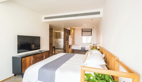 Habitación Confort con 2 camas individuales, vistas al mar