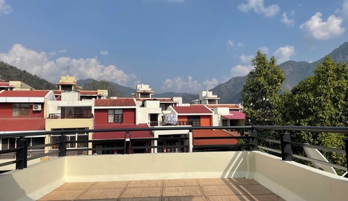 Habitación clásica, patio, vistas a la montaña
