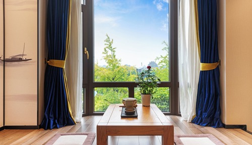 Habitación de lujo, 1 cama de matrimonio grande, no fumadores, vistas al río