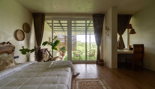 Habitación Club, patio, vistas al jardín