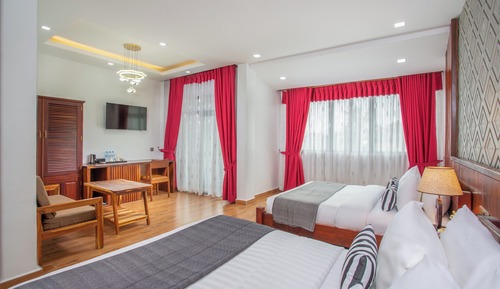 Habitación Deluxe con 2 camas individuales, 2 camas individuales