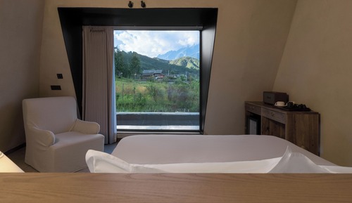 Habitación básica doble, vistas a la colina
