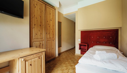 Habitación individual, vistas al lago