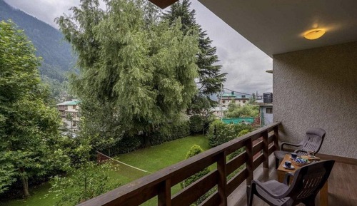 Habitación de lujo doble, balcón, vistas a la montaña