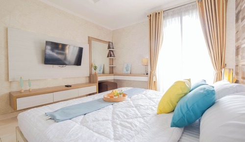 Apartamento Deluxe, 1 habitación, balcón, vistas a la ciudad