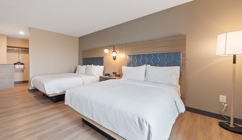 Estudio, 1 cama de matrimonio grande, accesible en silla de ruedas (Communications, Accessible Tub)