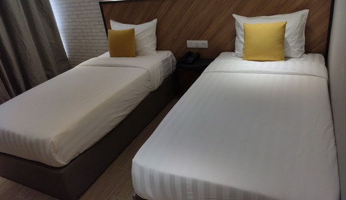 Habitación Deluxe con 2 camas individuales, vistas a la ciudad