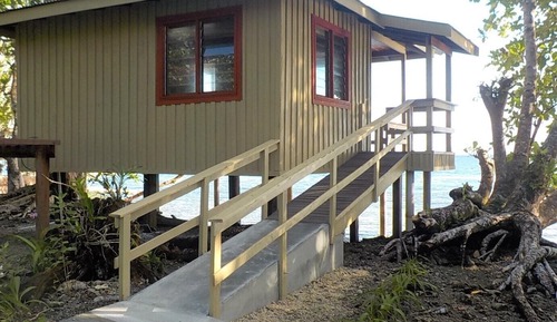 Bungalow, vistas al mar