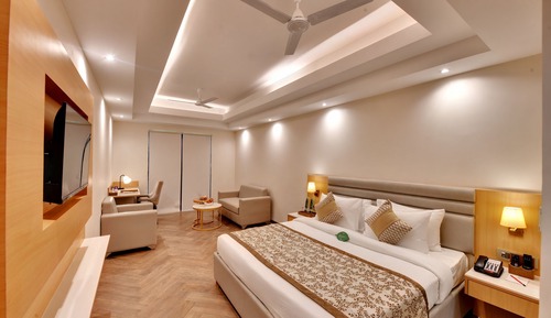 Habitación superior, 1 cama de matrimonio grande