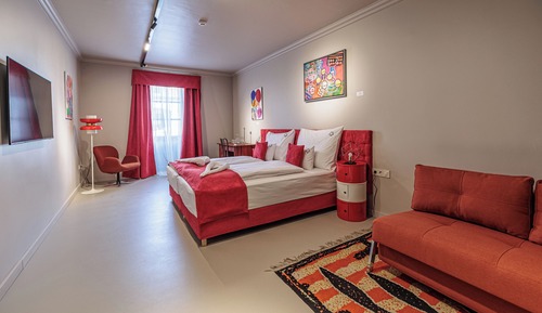 Habitación superior con 1 cama doble o 2 individuales