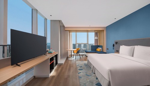 Habitación estándar, 1 cama de matrimonio grande, vistas al río