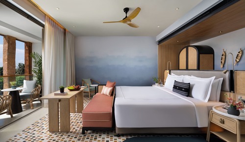 Suite de lujo, 1 cama de matrimonio grande, balcón, vistas al mar