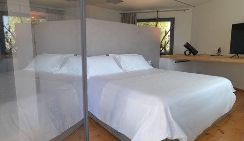 Habitación Deluxe doble, patio, vistas al mar