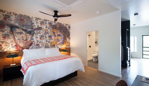 Suite estudio Deluxe, vistas al patio