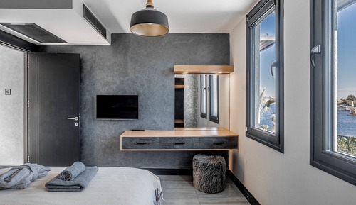 Apartamento Deluxe, 3 habitaciones, balcón, vistas al mar